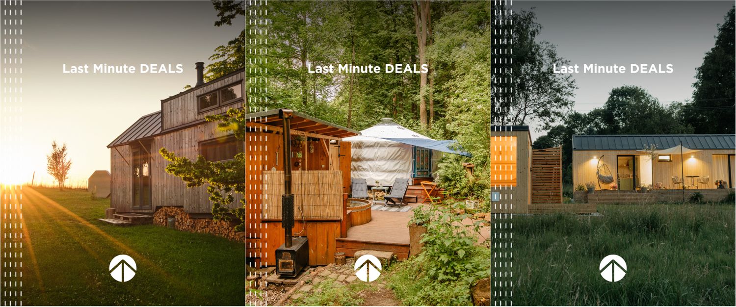 Last minute glamping