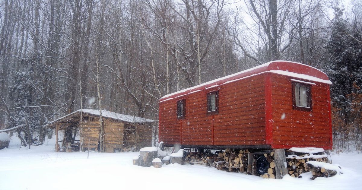 Maringotka in Rychlebské hory